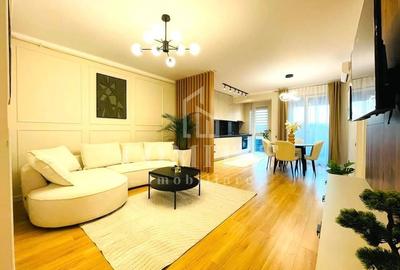 Apartament cu 2 camere semidecomandat, mobilat în Florești