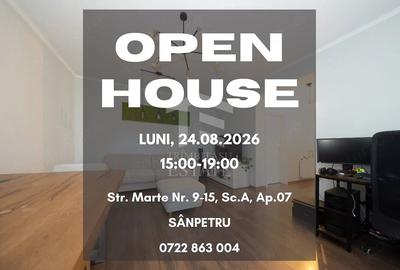 Apartament cu 2 camere decomandat în Sânpetru