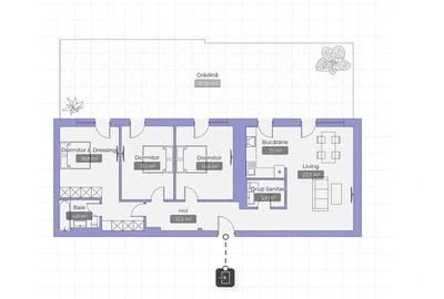 Apartament cu 4 camere decomandat în Central