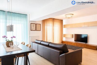 Apartament cu 4 camere, mobilat în Băneasa