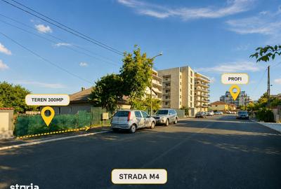 Teren de 300 mp, în Nord