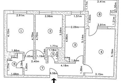 Apartament cu 3 camere decomandat în Drumul Taberei - 6