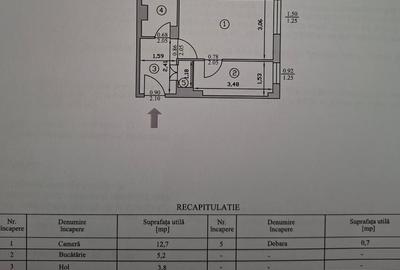 Garsonieră nedecomandată în Central - 2