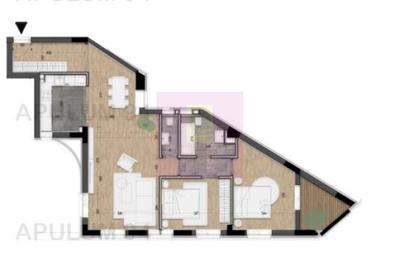 Apartament cu 3 camere decomandat în Central