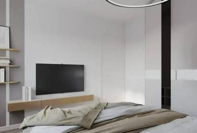 Apartament cu 3 camere semidecomandat, mobilat în Voluntari