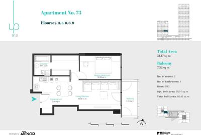 Apartament cu 2 camere decomandat în Aviației - 8