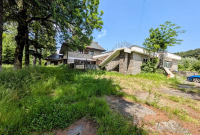 Sinaia-Vadul Cerbului,S+P+E+M,teren 6300mp,desch.DN=72m,vila+restaurant+terasa - 6