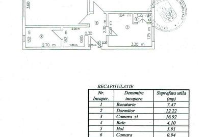Proprietar, vand apartament Tulcea, str Isaccei Nr 9, ultracentral, 2 camere - 14