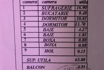 Apartament cu 3 camere decomandat în Central - 1