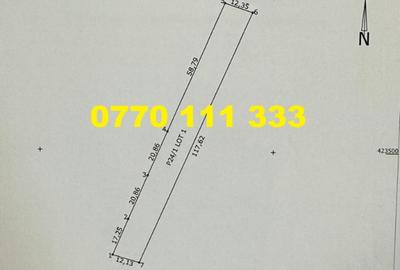Teren 2900 mp in Cazasu.