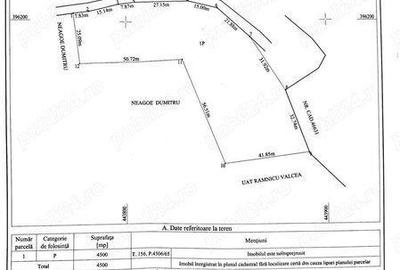 Teren de 8000 mp, în Berislăvești - 2