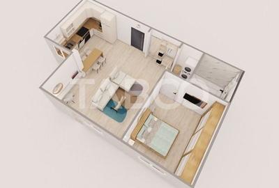 Apartament cu 2 camere decomandat în Mihai Viteazul - 12