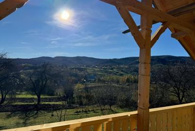 Casa de  vis la tara - vedere panoramica - living 60 mp - in inima  Cacicai - 19