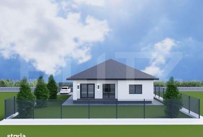 Casă cu 4 camere cu Teren 468 Mp în Oncea