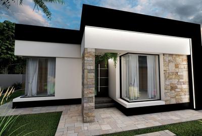 Casa individuala - 4 camere 2 bai - teren 371 mp - 5