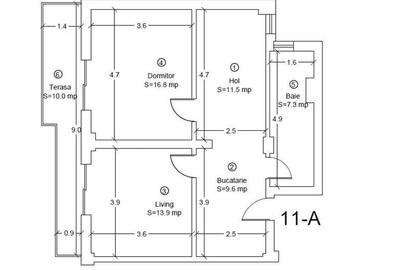 APARTAMENT 2 CAMERE BLOC NOU GIARMATA-VII - 2