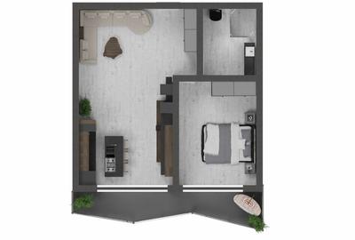 Apartament cu 2 camere decomandat în Nord - 8