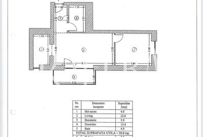 | Apartament 2 camere | One Cotroceni | DESIGN Interior I... - 16