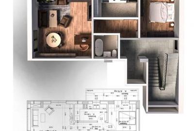 Apartament cu 2 camere decomandat în Central - 1