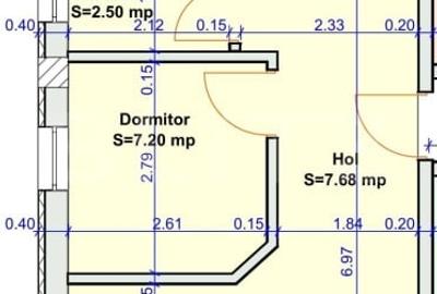 Apartament finisat 2 camere,42mp ,situat in Dezmir - 7
