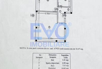 Apartament cu 2 camere decomandat în Valea Lupului