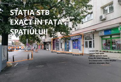 Spațiu comercial, 104 mp în Moșilor