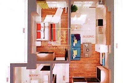 Apartament cu 2 camere decomandat în Copou - 4