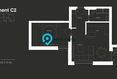 Apartament cu 2 camere în Iancu Nicolae - 2