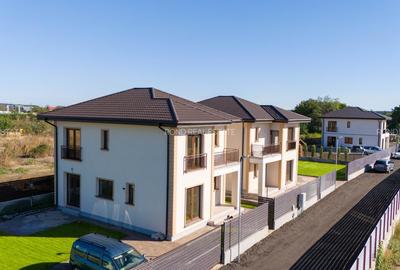 Proiect Aleea cu Tei, 5 vile la cheie, curte amenajata - 1