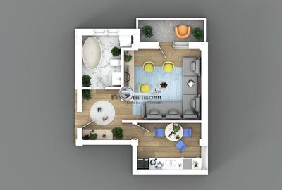 Garsonieră decomandată în Bucium - 3