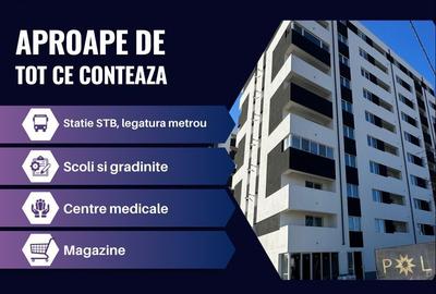 Apartament cu 2 camere nedecomandat în Chiajna