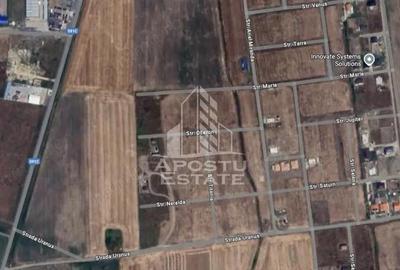 Teren 602 mp, Sacalaz, zona de case noi, zona La Pausa - 1