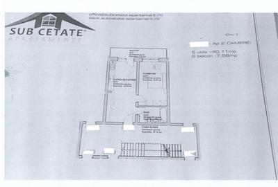 Apartament cu 2 camere semidecomandat în Vest