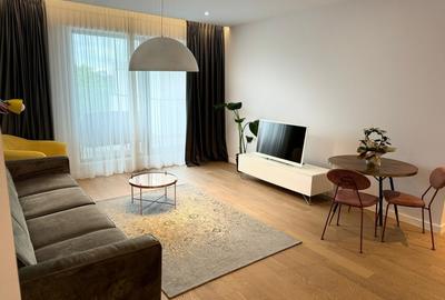 Apartament cu 2 camere decomandat, mobilat în Herăstrău