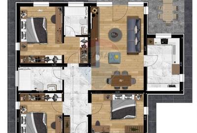 Casă individuală cu 4 camere cu Teren 527 Mp în Hărman - 4