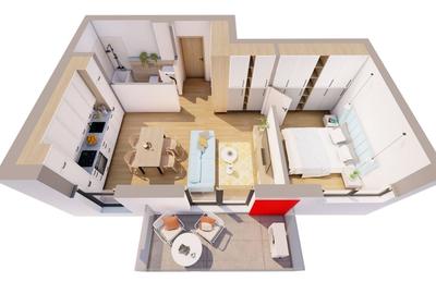 Apartament cu 2 camere în UTA - 6
