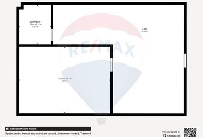 Spatiu pentru birou sau activitate usoara - 2 camere + terasa Spatiu pentru birou sau activitate usoara - 2 camere + terasa - 11