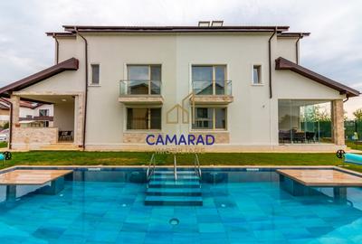 Vila de inchiriat spatioasa cu piscina incalzita - Corbeanca Forest