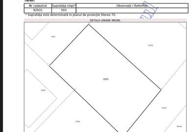 Teren de 503 mp, în Livezile - 1