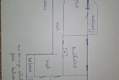 Apartament cu 2 camere decomandat în Central