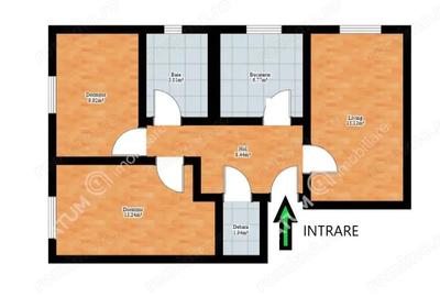 Apartament renovat cu 3 camere decomandate in Cisnadie Sibiu - 10