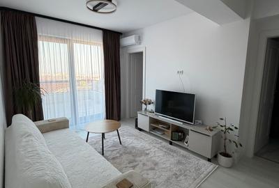 Apartament cu 2 camere semidecomandat în Exterior Vest