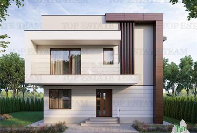Super vila 194 mp, langa padure, lacul Pantelimon, 5 camere, 3 bai, super finisa