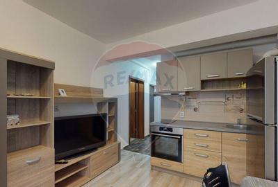 Apartament cu 2 camere semidecomandat, mobilat în Tractorul - 8