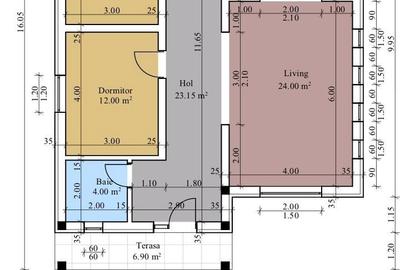 Casă cu 4 camere cu Teren 460 Mp în Miroslava - 3
