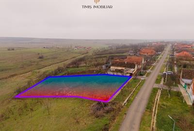 Teren Ianova 1200 mp, vatra satului | asfalt, utilitati | Comision 0% - 3