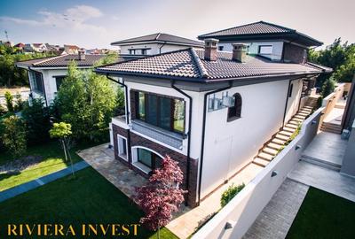 Ovidiu Sud-Vila de lux cu piscină și ponton situate pe malul lacului Siutghiol - 8