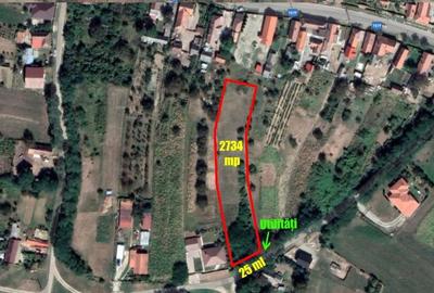 Teren intravilan cu front stradal de 25 ml, Cetariu, Bihor, 7 km de Oradea - 2