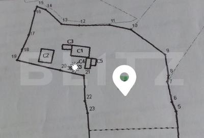 Teren de 3420 mp, în Central