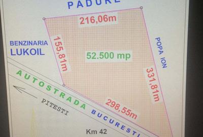 Teren de 52500 mp, în Vânătorii Mici